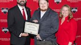 Austin Peterson earns Annie Powe Hopper Award at VSU
