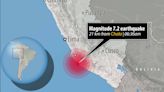 Huge 7.2-magnitude quake strikes off Peru