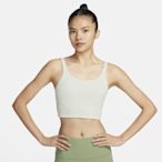 NIKE 運動內衣 女款 輕度支撐 AS W NK ALATE SOLO RIB BRA 綠 FZ6508-020 (3X965)