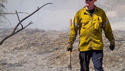 San Bernardino County Fire reports 100% containment on California side of Needles-Mohave Valley brush fire