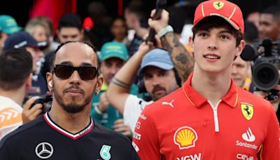Lewis Hamilton: Oliver Bearman keen to learn from incoming Ferrari driver's 'winning mentality' in 2025 F1 season
