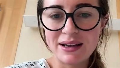 Dani Dyer updates from hospital after surgery to remove coil that 'went missing'