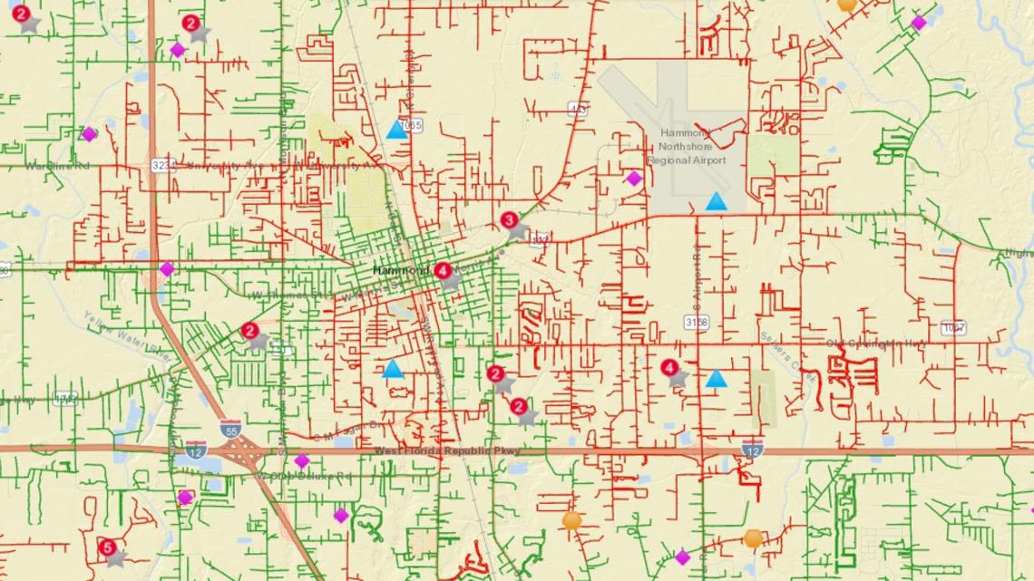 65,000 without power | outages by parish