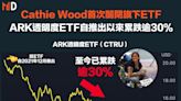 【跌落神壇】Cathie Wood首次關閉旗下ETF，ARK透明度ETF自推出以來累跌逾30％