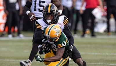 Mitchell helps Tiger-Cats blitz winless Elks 44-28