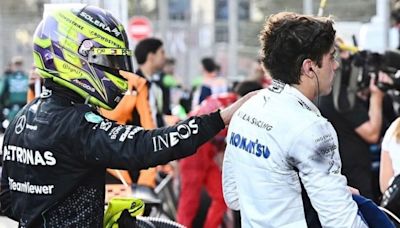 Franco Colapinto contó cómo fue su encuentro con Lewis Hamilton en el Gran Premio de Azerbaiyán y no ocultó su emoción