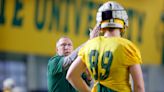 Bison to finish spring football practice with Green and Gold event