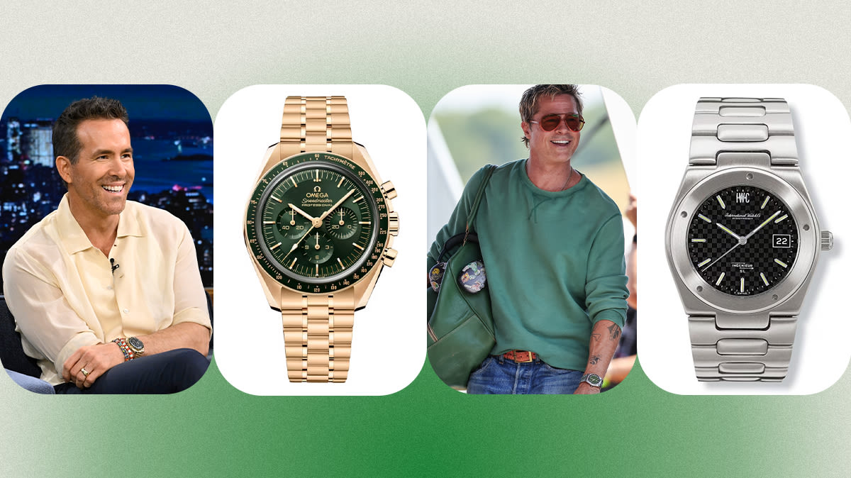 The 7 Best Watches of the Week, From Brad Pitt’s IWC to Ryan Reynolds’s Omega