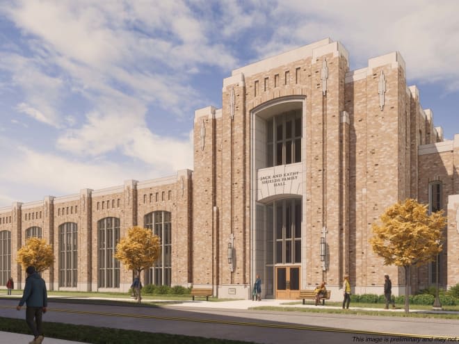 Notre Dame's Shields Hall brings functionality to its football aspirations