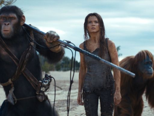 The lavish 'Kingdom of the Planet of the Apes' introduces a new primate protagonist