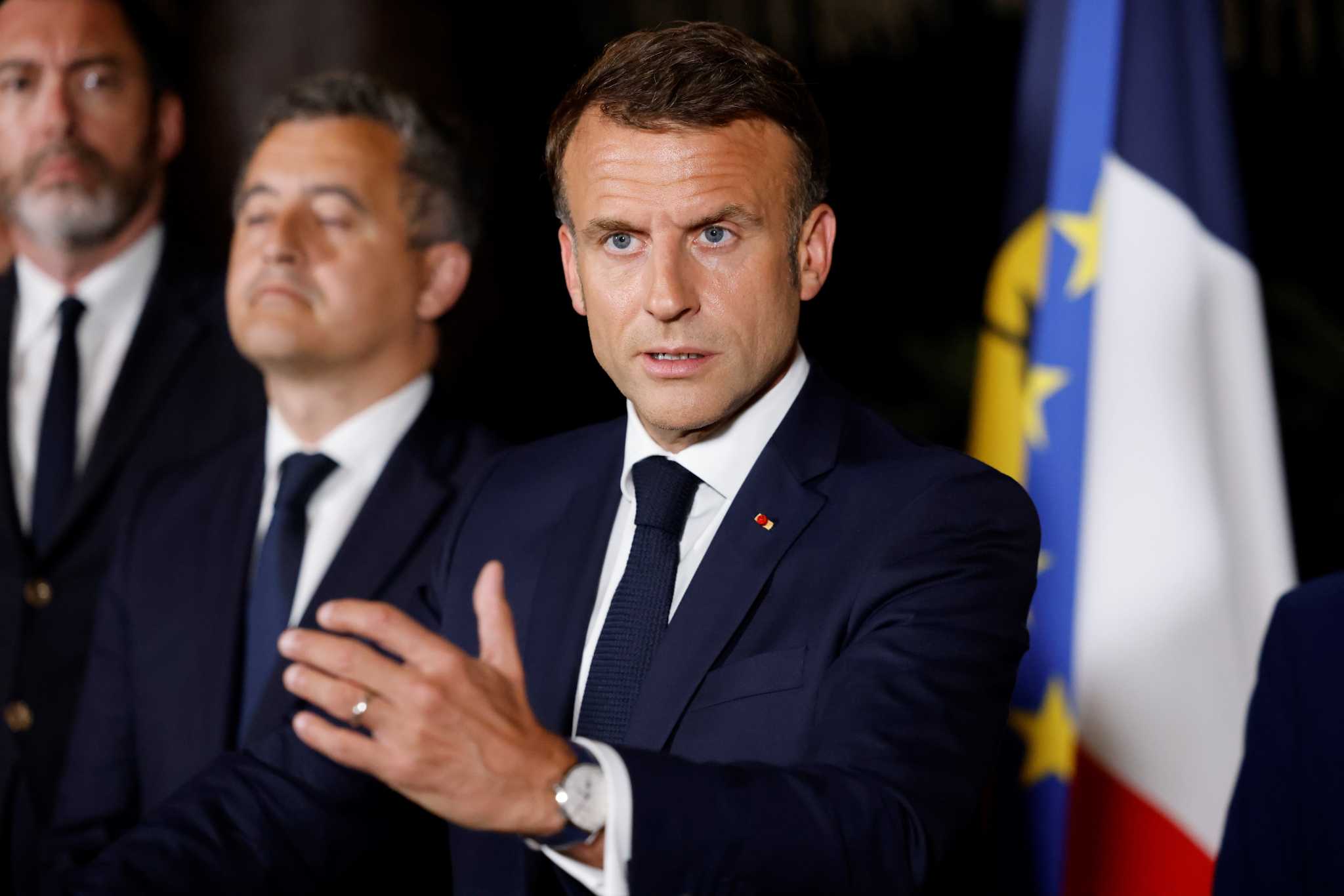 French President Macron says he won't rush through voting reforms that triggered New Caledonia riots