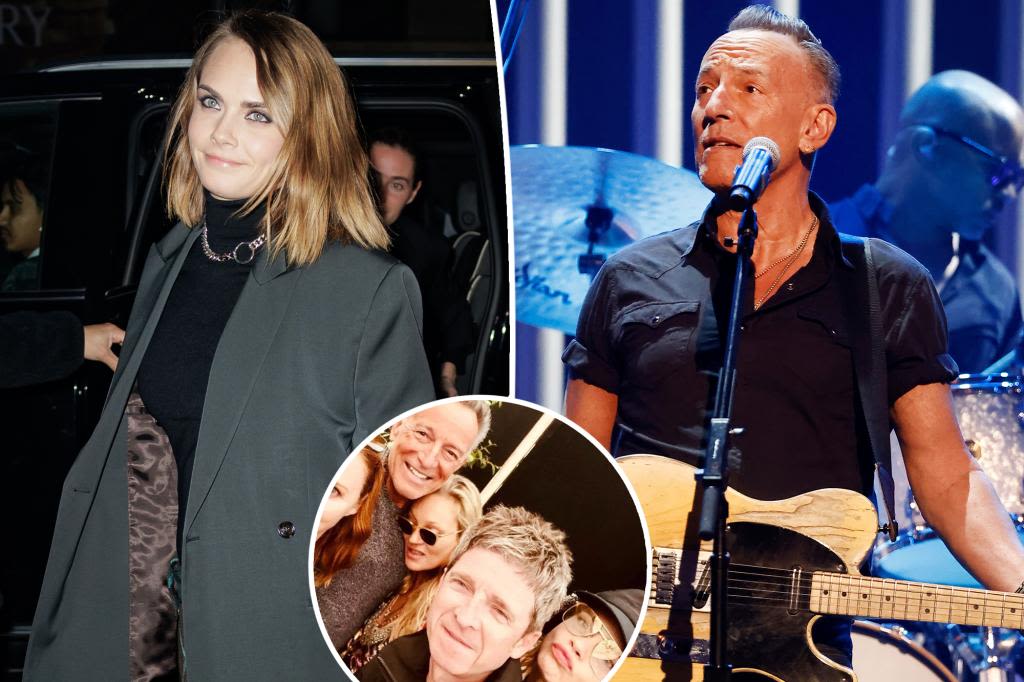 Cara Delevingne had no idea who Bruce Springsteen was when she met, took a photo with him