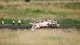 Three people killed after plane smashes into Paris motorway