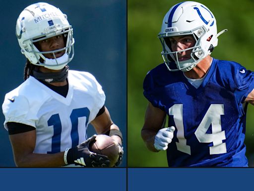 Alec Pierce vs. Adonai Mitchell highlights key Colts position battles to watch this summer