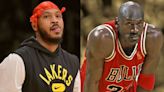 Carmelo Anthony agrees with Dwyane Wade that nobody can pass Michael Jordan: "He brought something different to the game of basketball"