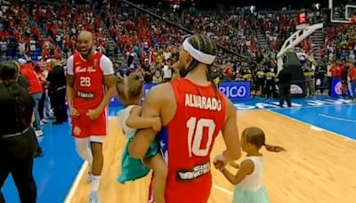 Jose Alvarado Shared an Awesome Moment With Daughters After Clinching Olympic Berth