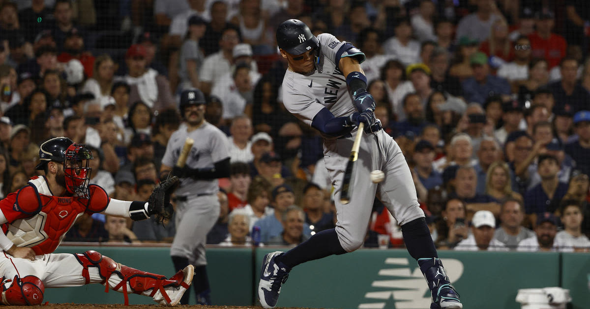 Torres 2-run double in 3-run 10th helps Yankees rally past Red Sox as Judge hits 37th home run