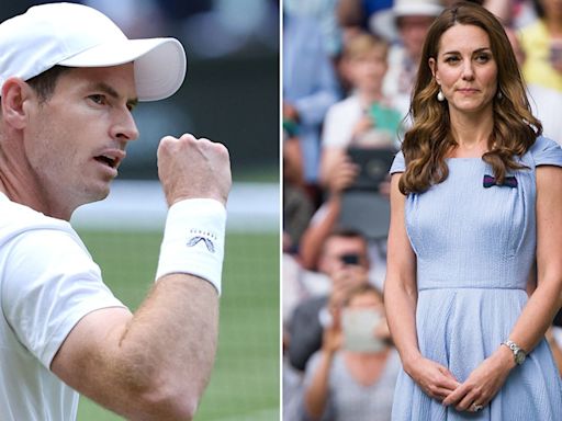 Princess Kate releases personal message to Andy Murray after Wimbledon farewell amid cancer recovery