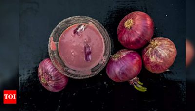 How to prepare, apply, and store onion juice for hair growth - Times of India