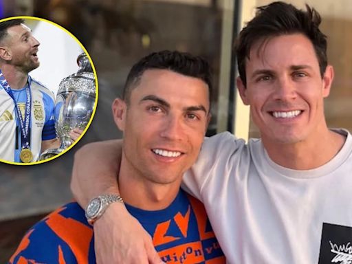 La reacción en vivo del periodista amigo de Cristiano Ronaldo ante un nuevo título de Lionel Messi con la selección argentina: “Sin palabras”