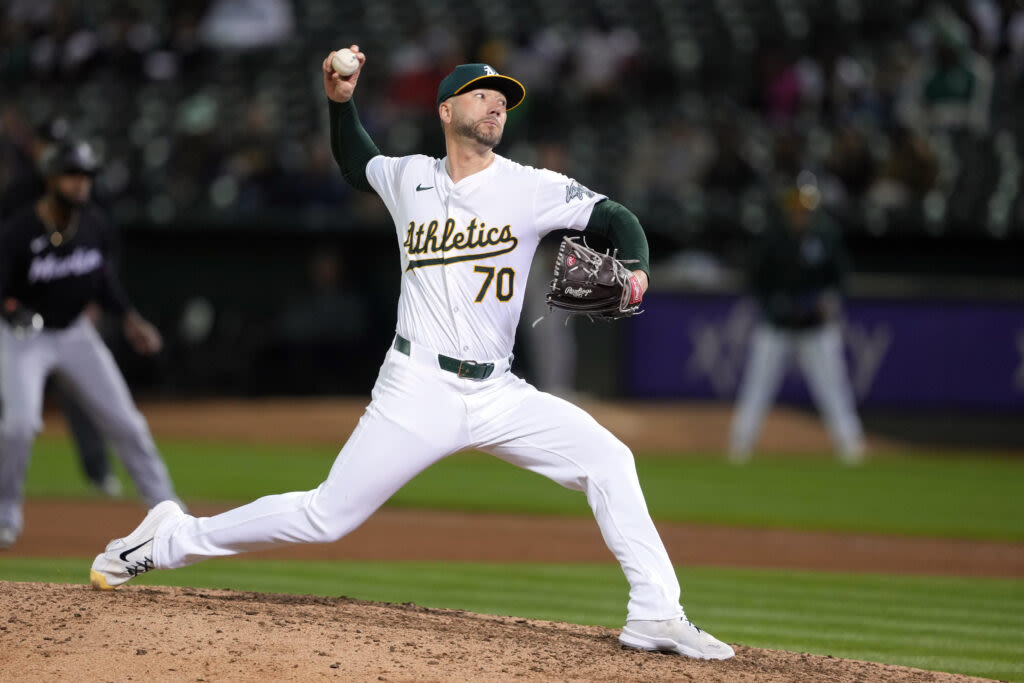 A's To Place Lucas Erceg On IL With Forearm Tightness