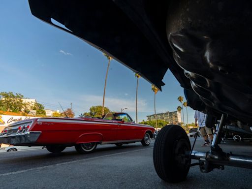 San Jose police cruise with lowriders on Cinco de Mayo