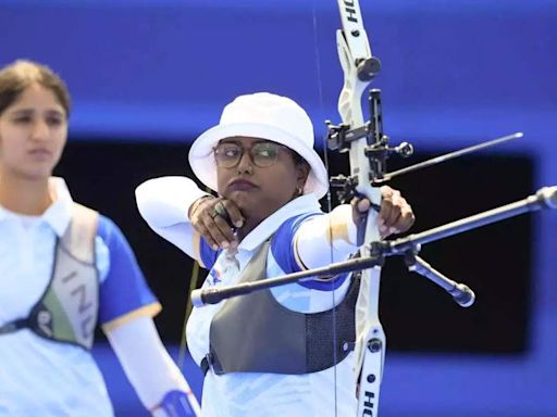 Paris Olympics: Deepika Kumari, Ankita Bhakat falter as Indian women's archery team crashes out in quarterfinals | Paris Olympics 2024 News - Times of India