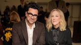 Catherine O'Hara reunites with Schitt's Creek bebe Dan Levy at Paris Fashion Week