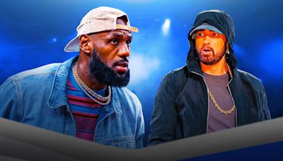 Lakers star LeBron James' epic reaction to Eminem's Houdini track