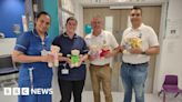 Surrey: Children receive donated teddies at hospital