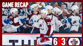 Rantanen Scores Twice in Third, Avalanche Eliminate Jets With Game Five Win | Colorado Avalanche