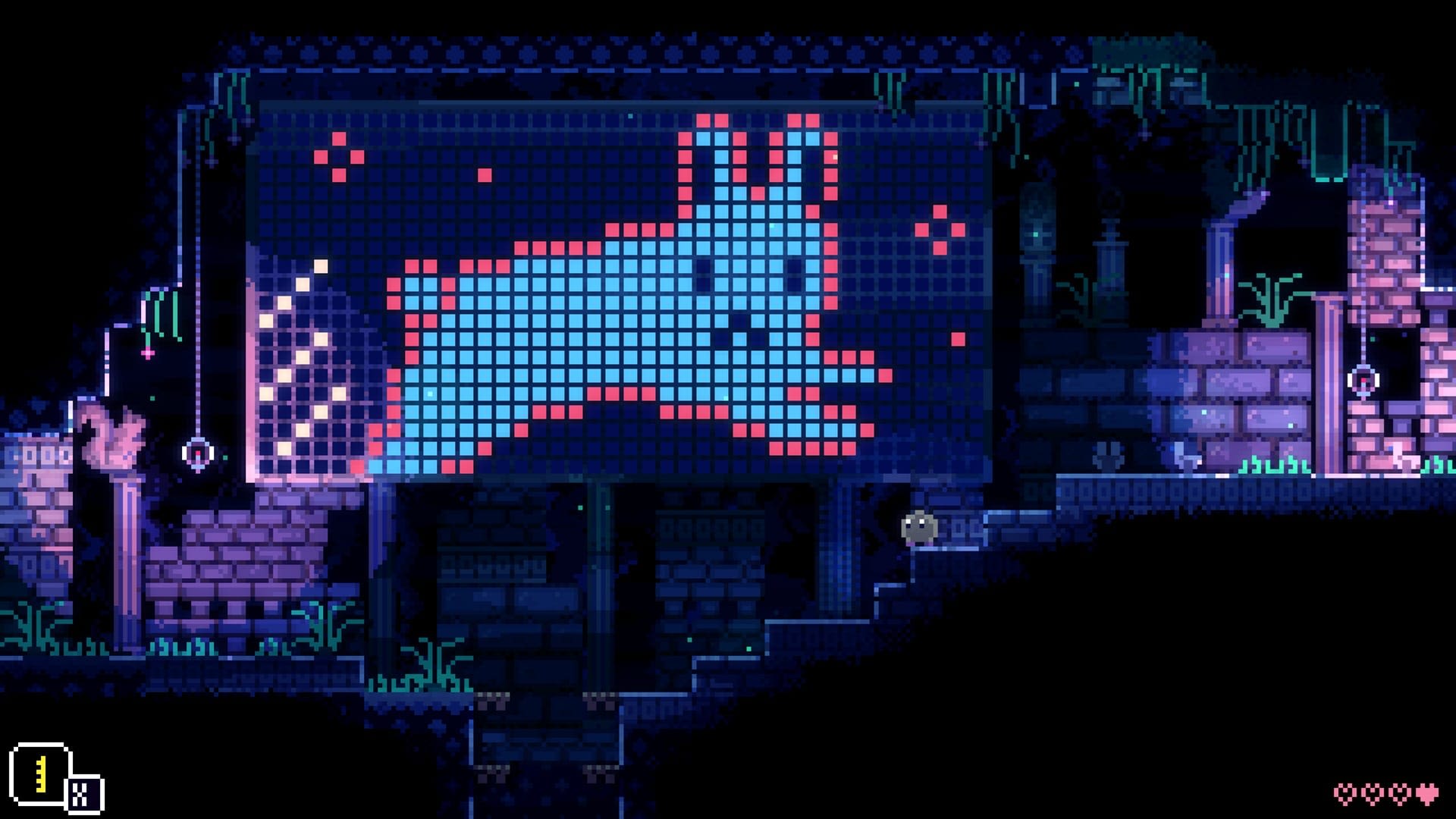 Animal Well Bunny Mural Guide - Community Collaboration