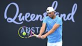 Rafael Nadal, listo para el regreso: completó el primer entrenamiento en el ATP de Brisbane y conocerá a su rival, que podría ser un argentino