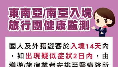 高雄境外移入登革熱+1 越南客跟團來台足跡由北到南