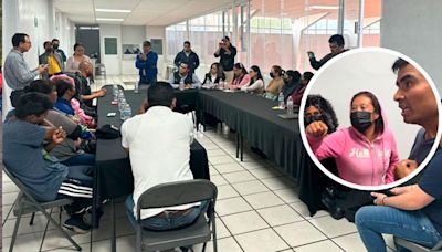 Familiares de víctimas abandonan reunión