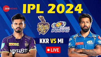 MI:88-3(11), KKR Vs MI Live Cricket Score And Updates, IPL 2024: Suryakumar Yadav Departs, MI 3 Down