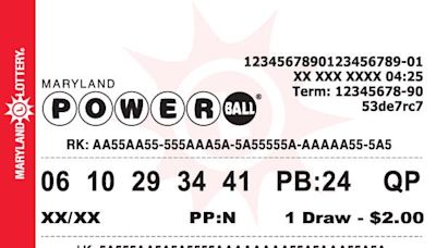 Powerball winning numbers for Monday, Aug. 12, 2024. One winning ticket in PA sold