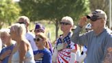 Veterans honor fallen soldiers in the Las Vegas Valley next to 400 flags