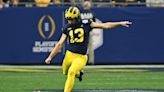 49ers find Robbie Gould’s replacement, select Michigan kicker Jake Moody in third round