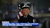 Memorial roll call held for Officer Preston 1 year after her murder
