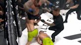 Watch: World's Strongest Man KO's Opponent Stiff in 2v1 Freak Show MMA Fight