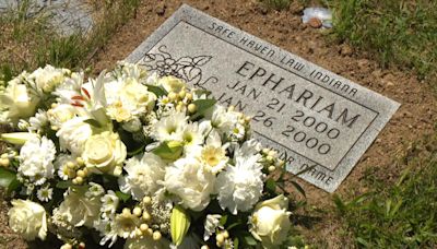 Headstones dedicated for babies found abandoned more than 20 years ago