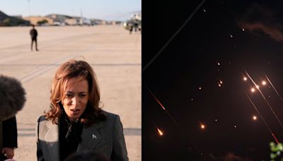 I was traveling with Kamala Harris as the Iran-Israel news broke. This is what happened next