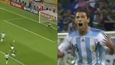 Maxi Rodríguez evita hablar sobre su golazo que eliminó a México de Alemania 2006