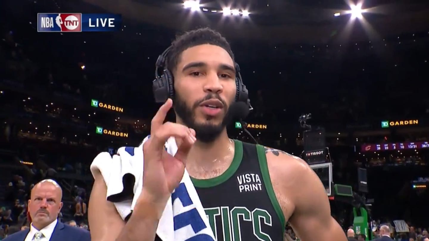 Jayson Tatum Cleverly Avoids Draymond Green's Question About Celtics' Next Opponent