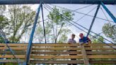 Historic ‘Blue Bridge’ opens at Indian Creek Nature Center