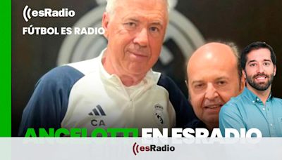 Fútbol es Radio: Ancelotti en esRadio y Rodrygo abre la puerta a irse del Madrid