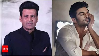 Manoj Bajpayee reveals Sushant Singh Rajput was troubled by blind articles: 'His death occurred just ten days later' | Hindi Movie News - Times of India