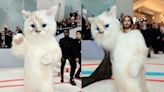 Jared Leto amuses Met Gala viewers with over-the-top interpretation of Karl Lagerfeld’s cat