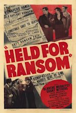 Held for Ransom Movie Posters From Movie Poster Shop